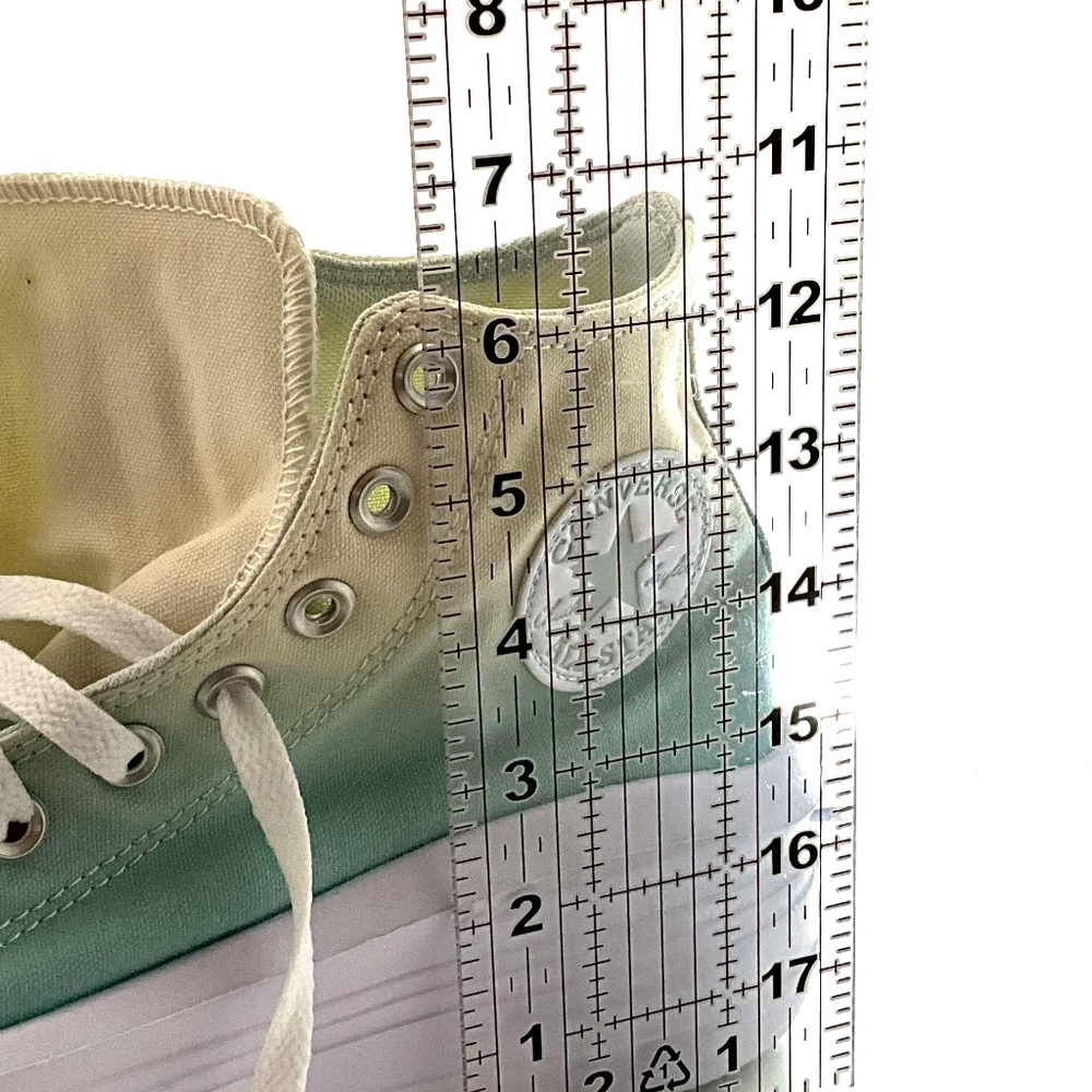 Converse Women’s Chuck Taylor All Star Move High Ombré-Light Dew Platform NWOT - Picture 4 of 7